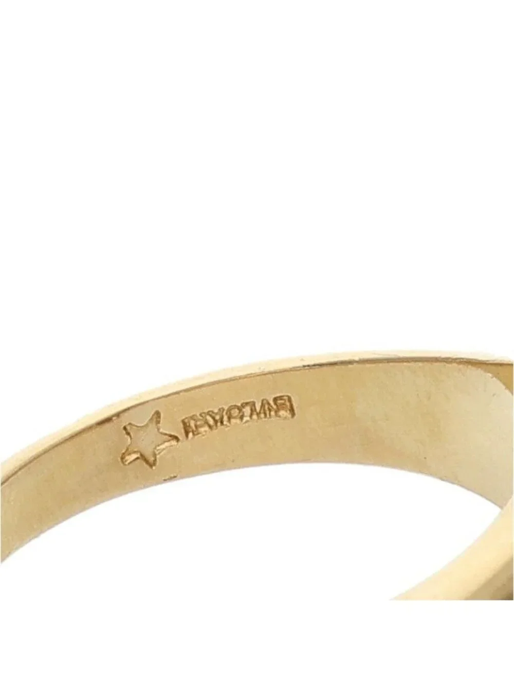 Bvlgari Bulgari Solitaire Cocktail 18k Yellow Gold Diamond Ring